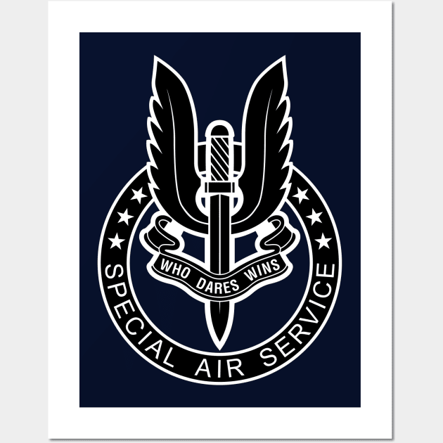 Mod.35 SAS Special Air Service Wall Art by parashop